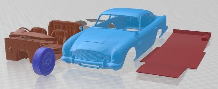 Aston Martin DB5 1963 Printable Car