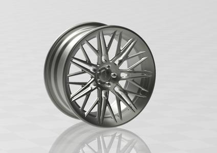 Rotiform JDR  wheels  for scale model 1/18 1/24 etc.