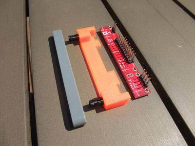 Pololu QTR-8 Lego holder