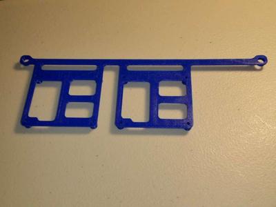 Dual mosfet mount for Melzi board