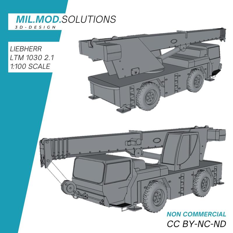 Liebherr LTM 1030 2.1 German Armed Forces
