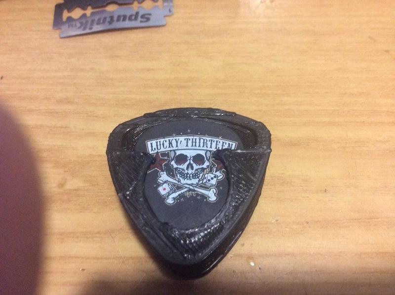  Guitar, Jass Pick Holder by Sky-Fox