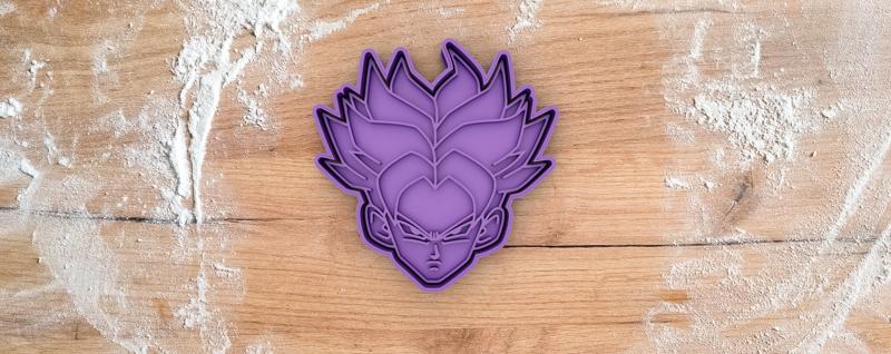 Trunks super saiyan cookie cutter from Dragon Ball
