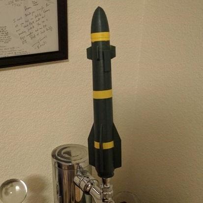 Hellfire Beer Tap Handle