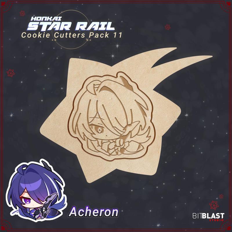 Honkai Star Rail Cookie Cutters Pack 11