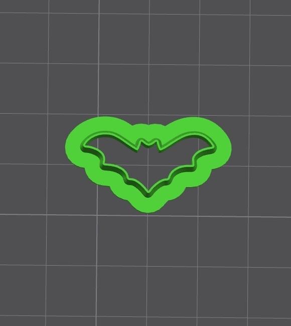 Polymer clay / cookie cutter pack, bat shape