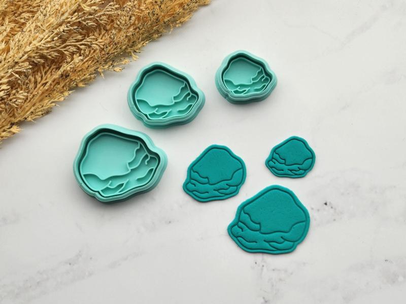 Coal Cookie Cutter set (Small Medium Large Pieces)