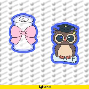 Graduation cookie cutters