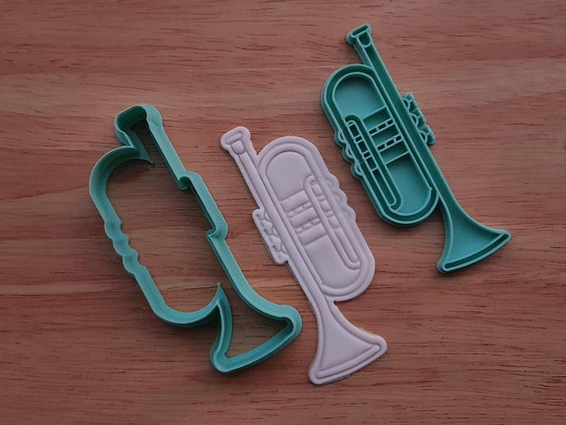 Trumpet Cookie Cutter
