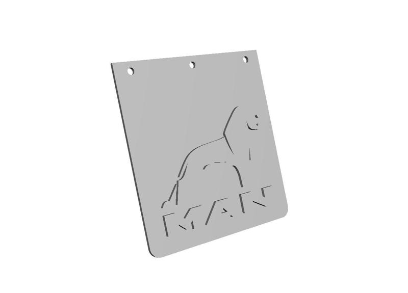 TAMIYA MUDFLAP MAN R+L