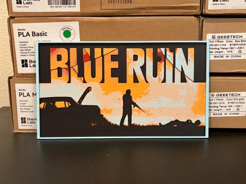 Blue Ruin Hueforge