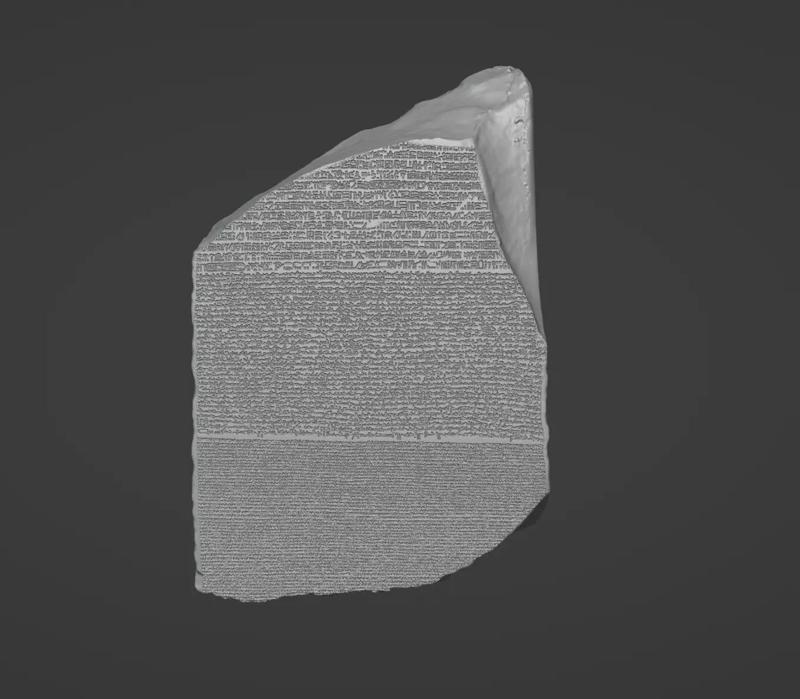 The Rosetta Stone High Poly STL