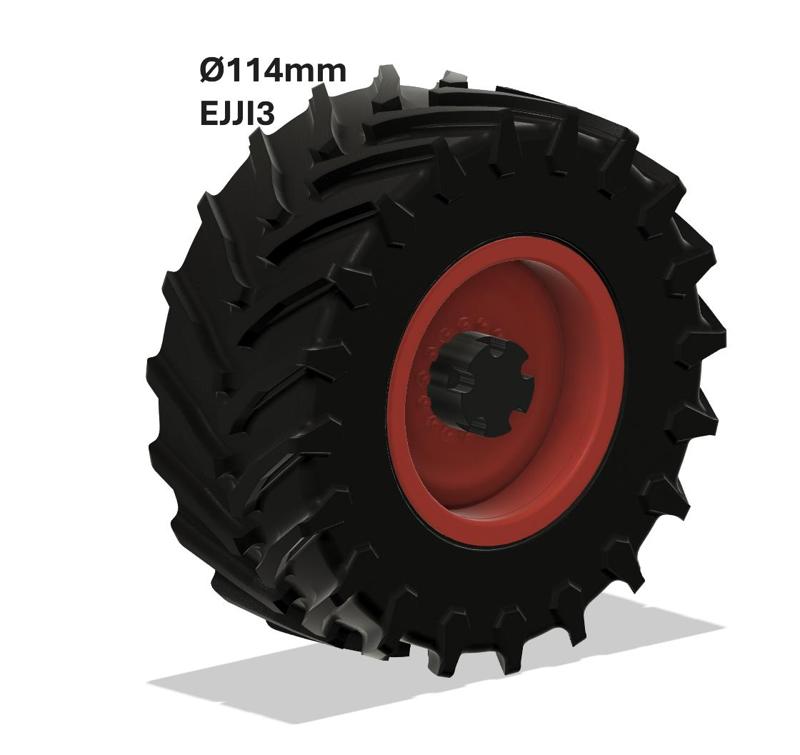 1/14 Ø114 Tractor tires