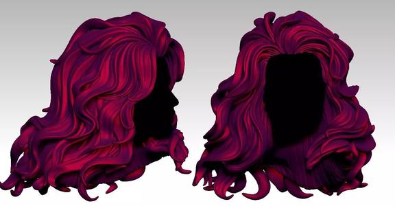 3D Hairstyles for Women V06