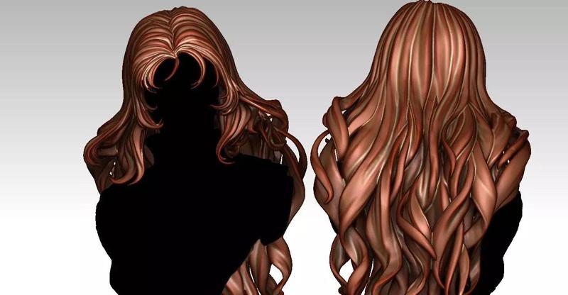 3D Hairstyles for girl V88