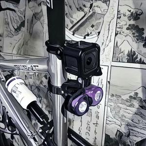 Rear GoPro + Mactronic Walle II mount (32mm tube)