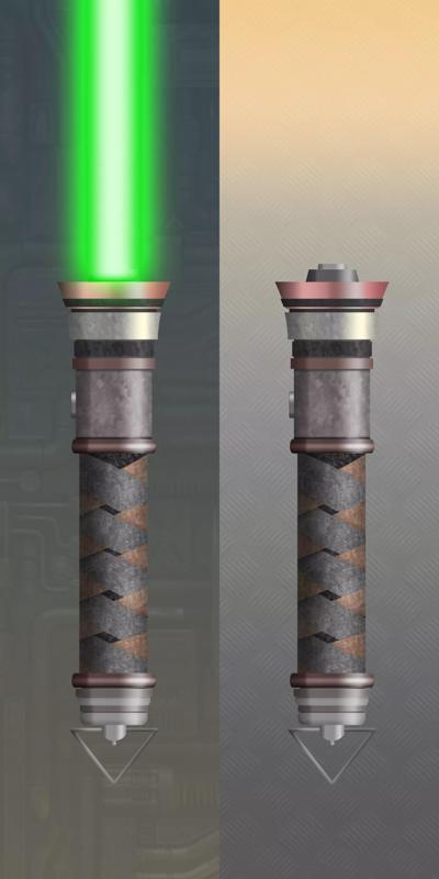 Cere Junda Lightsaber hilt