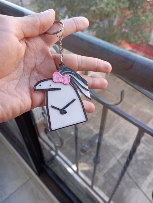 Flork Woman with bow tie WAITING