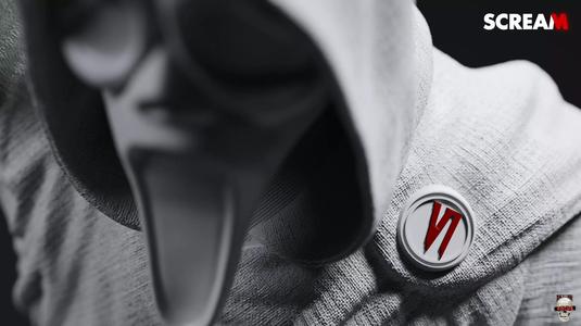 Scream - 3D Printable Statue Fanart