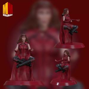 Scarlet Witch Meditation Statue