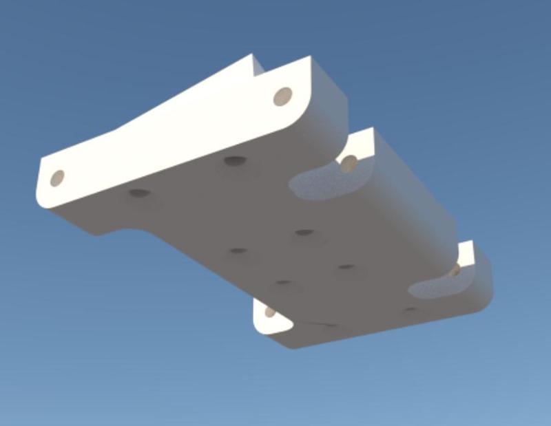 Skid Plate the Professor 68 Angled