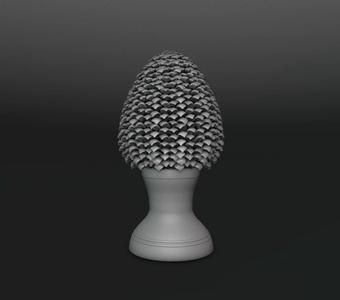 Sicilian Pigna - Pine Cone Ceramic