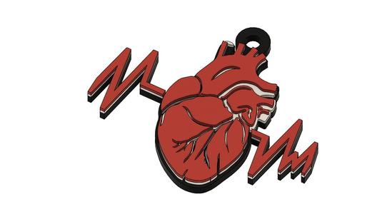 Keychains For the day of Love and Friendship Pack 4 model