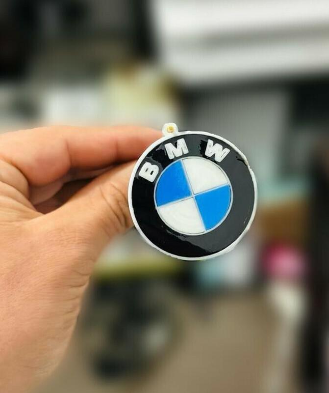 BMW Key ring with high embossed BMW logo