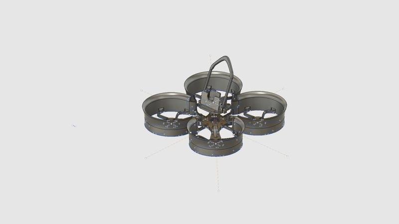 EZ-85 85MM brushless frame