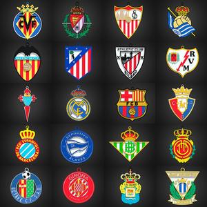 Keychain Keychain Pack La Liga 24/25 Spain
