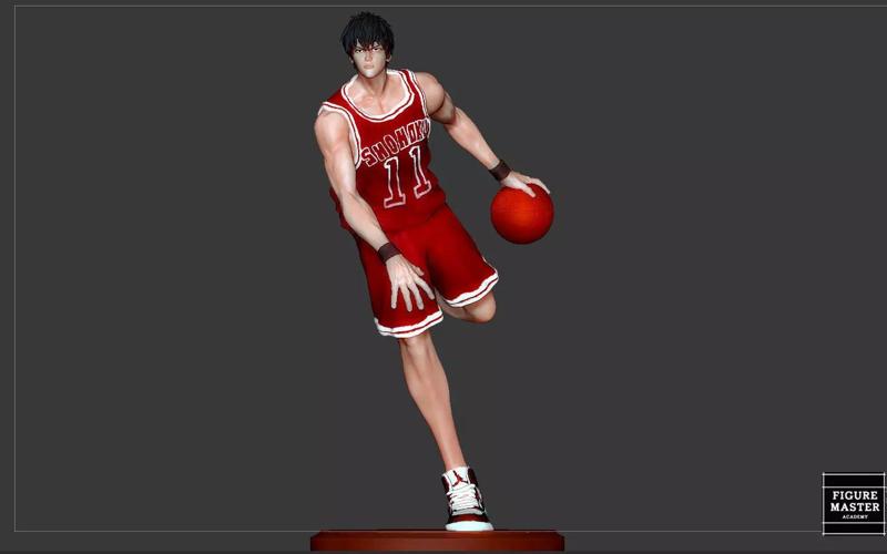 RUKAWA KAEDE SLAMDUNK BASKETBALL PLAYER ANIME CHARACTER