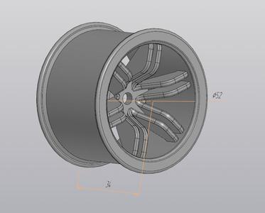 Disk 2.0" (52mm) hex 12mm