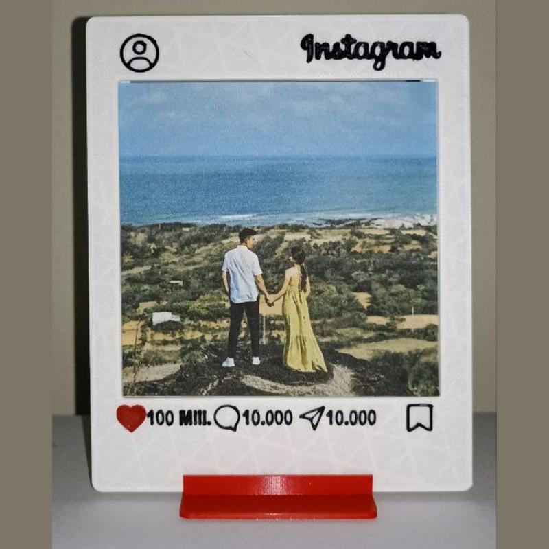 Valentine's Day Instagram Portrait Frame