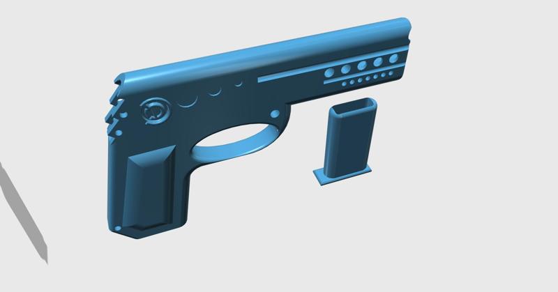 GUN SHOOTS RUBBERBAND