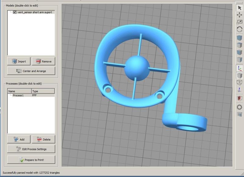 Anet A8 cooling+sensor support remix