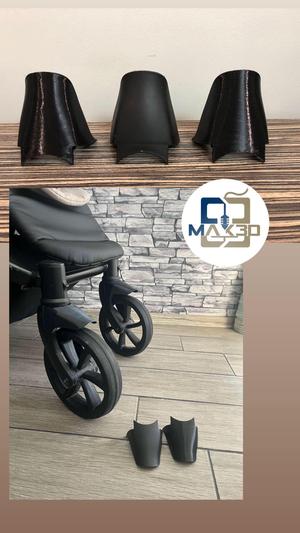 mudguard for a baby carriage wheel