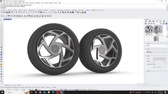 Wheel Radi8 R8S5 18inch 1/18