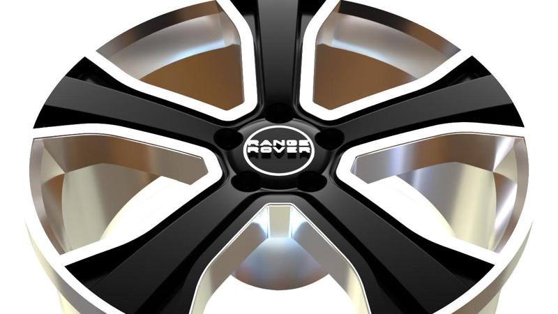 RANGE ROVER RIM 3D MODELING STL