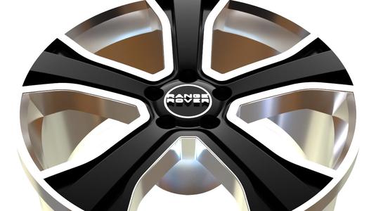 RANGE ROVER RIM 3D MODELING STL