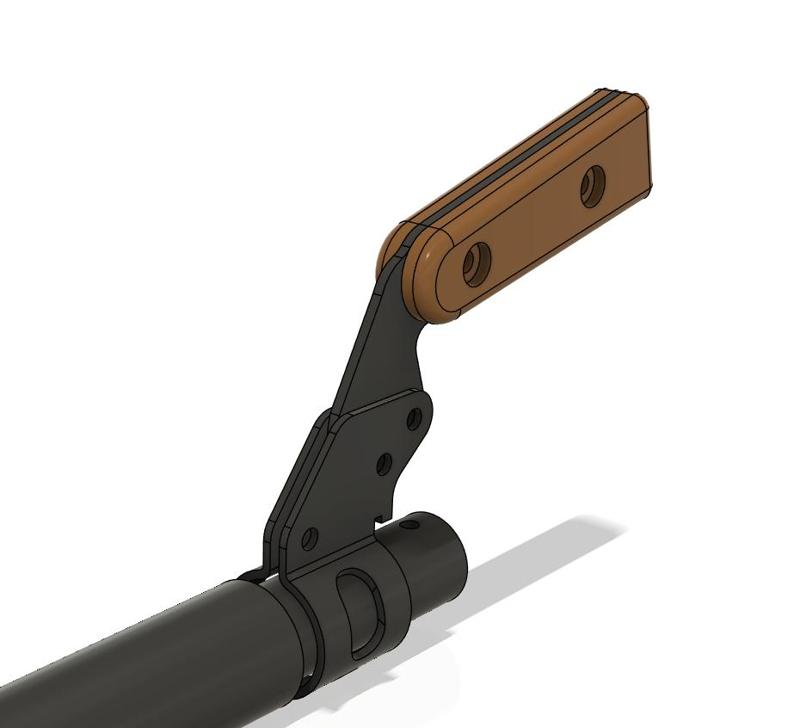 PKM PK carrying handle cover wood