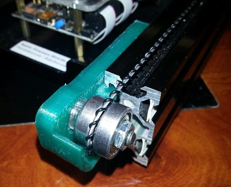 Bukito Idler Pulley Bracket / Synchromesh (fits OpenBuild V Slot Rails)