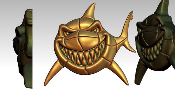 SHARK CNC Relief Model