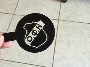 OFI Football Club Coffee Stencil