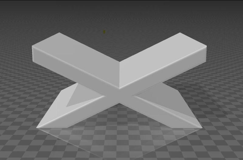 Open Faced Book Holder X