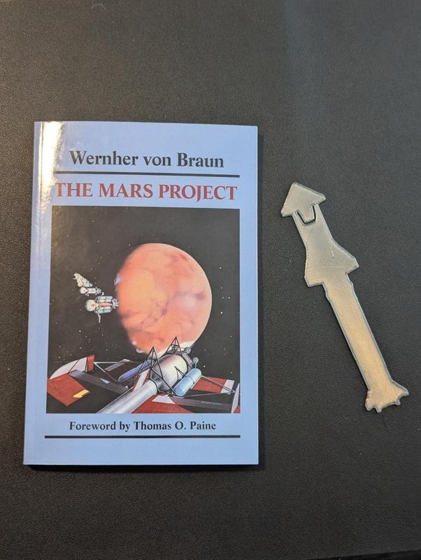 SpaceX Starship Bookmark