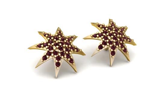 Women Fashion Earrings 3d Printabel Model