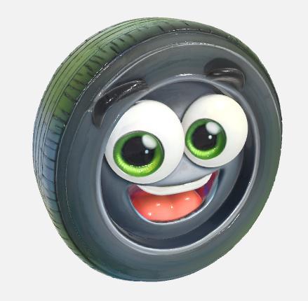 Happy Face Tyre