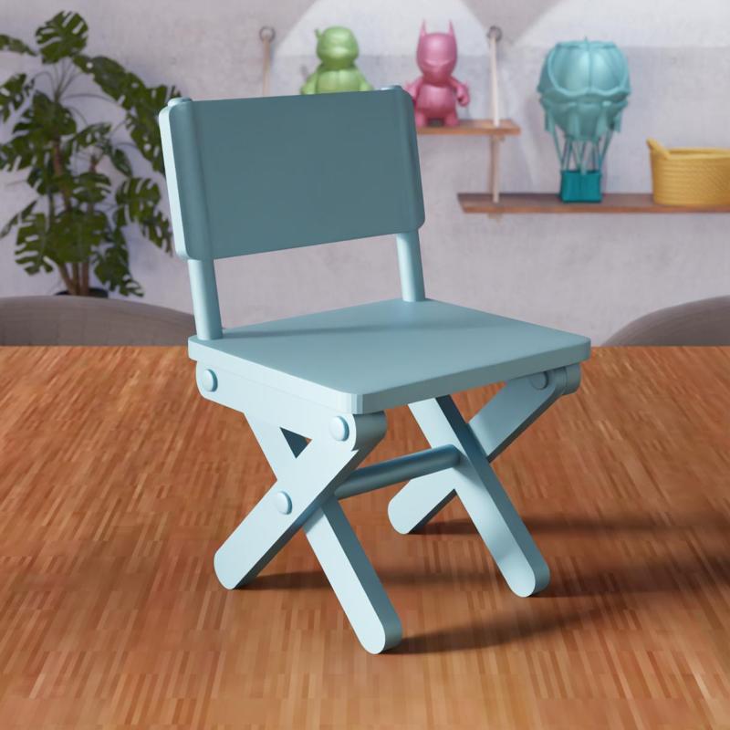 3D Director Chair Decor STL File - 369
