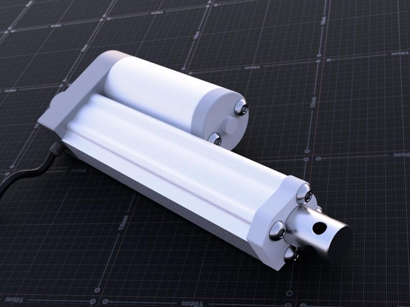 Linear Actuator_DOLUNTO 30-1500mm Stroke , 60mm/s 250N 25KG Electric Push Rod, 12V 24V 36V 48V DC Motor Automatic Lifting Rod