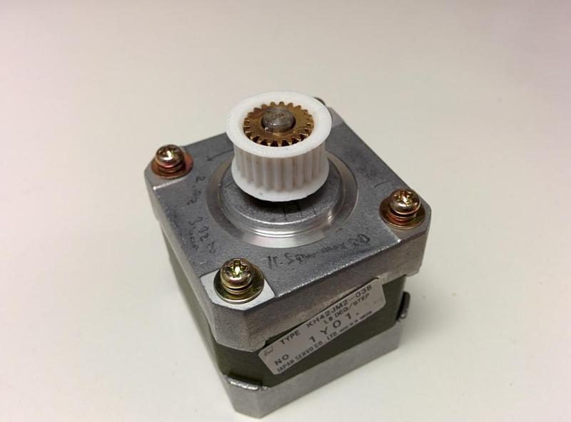 25T GT2 Pulley for Stepper with 10mm Gear